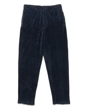 Navy Velour Jog Pant