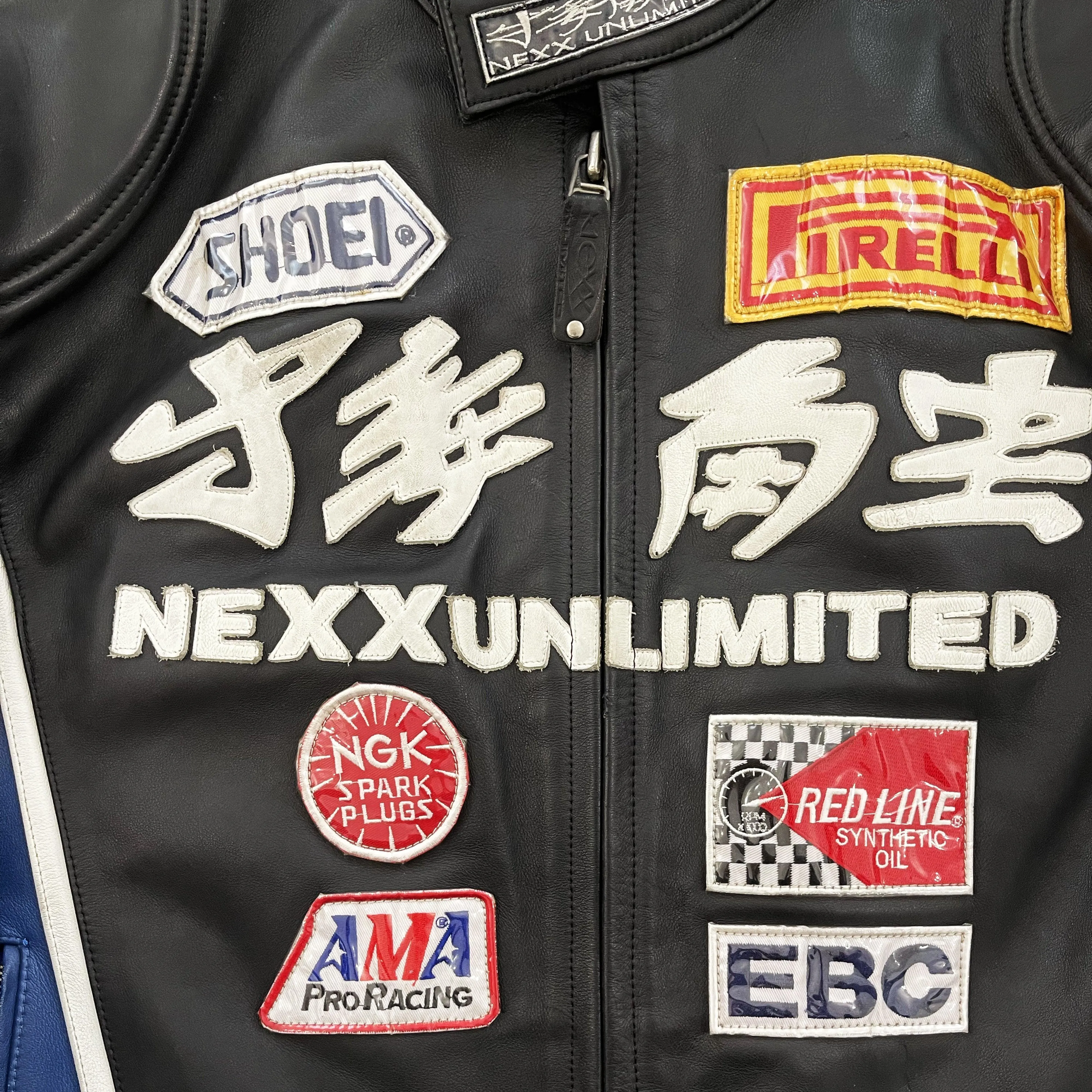 Nexx Leather Motorcycle Racer Jacket Unlimited