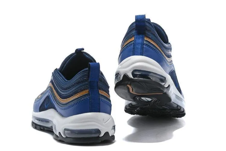 Nike Air Max 97 Dark Blue Coffee Shoes on Sale for Men