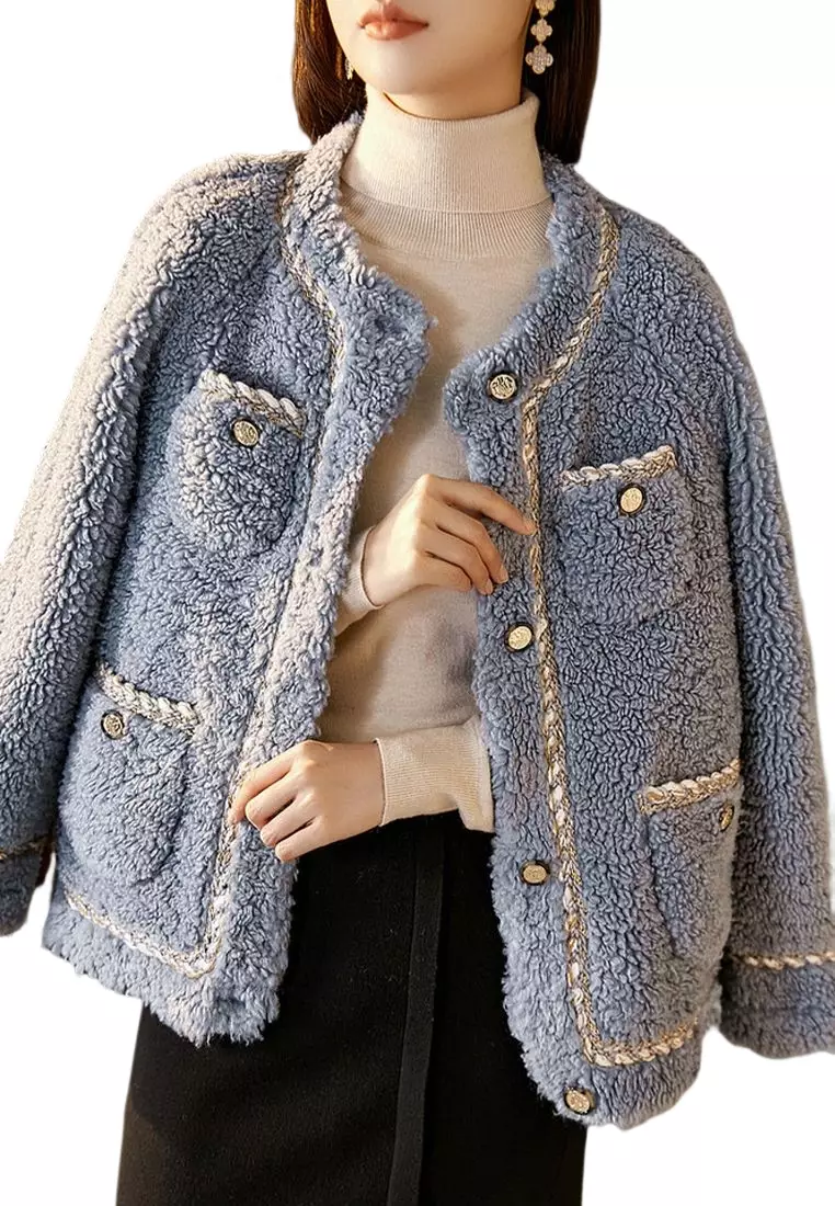 Light Luxury Plush Coat for Women by ONX.HK