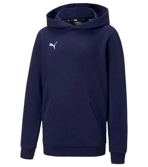 Pack of 3 PUMA teamGOAL 23 Casuals children's hoodies with kangaroo pocket, hooded sweater for young boys and girls 656711 