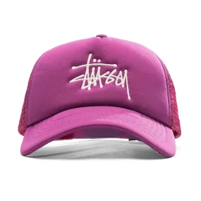 Plum Basic Trucker Cap 