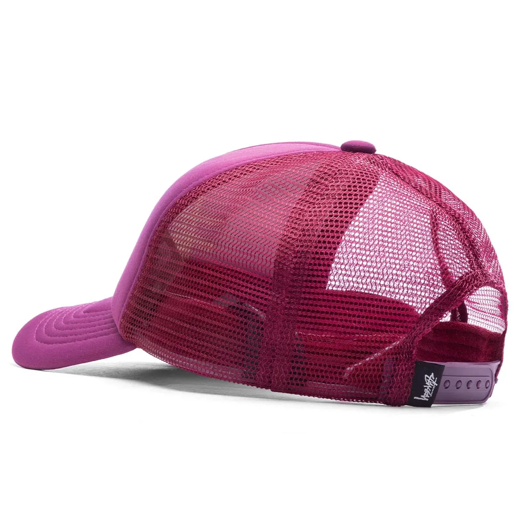 Plum Basic Trucker Cap 