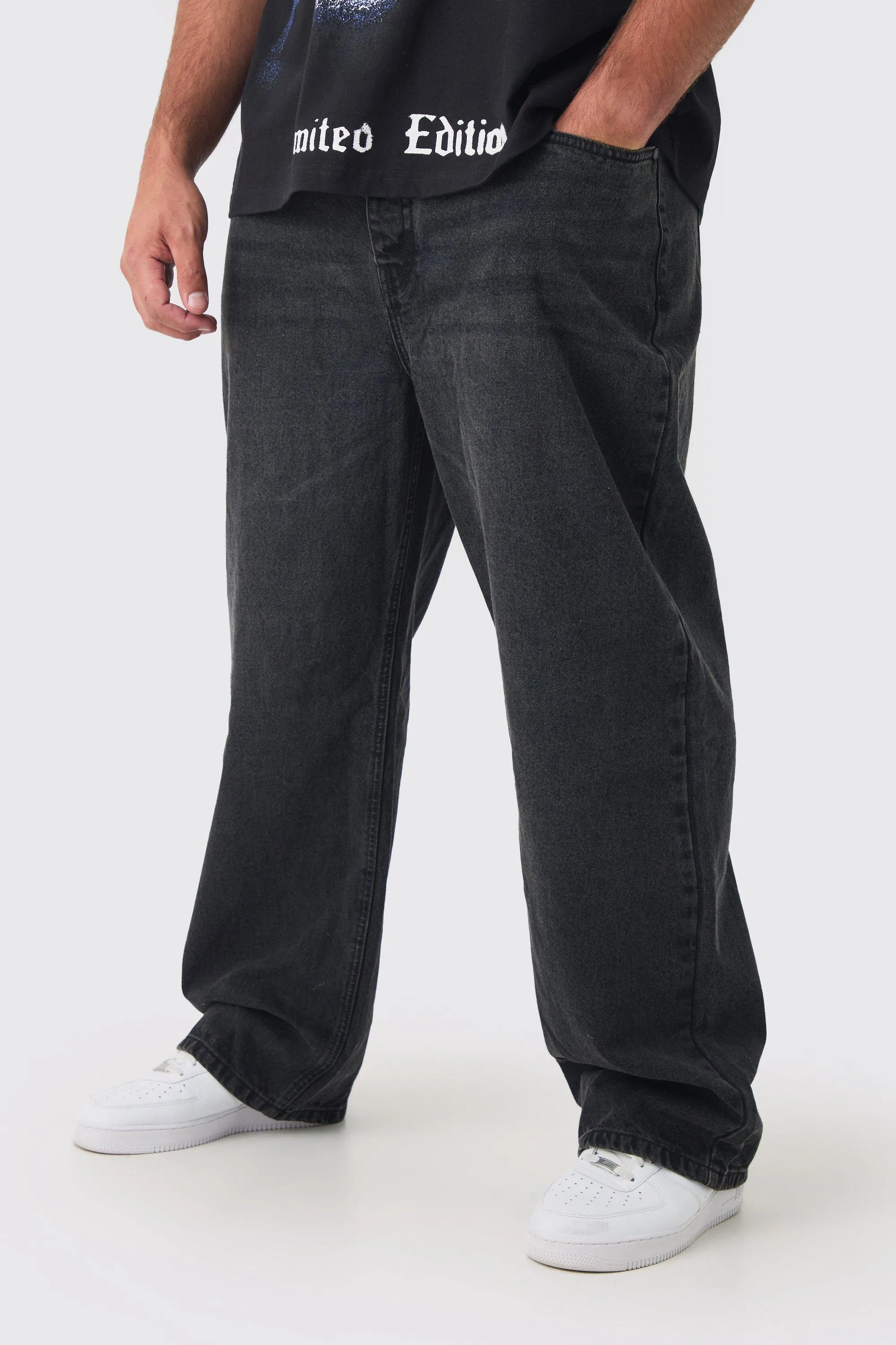 Plus Relaxed Rigid Jean