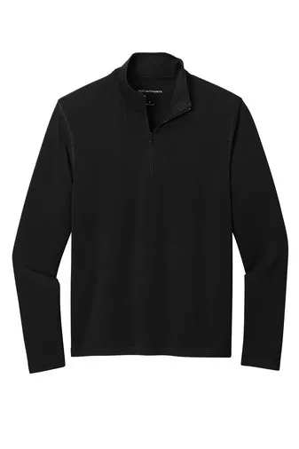 Port Authority Microterry Quarter-Zip Pullover