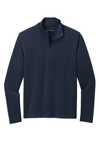 Port Authority Microterry Quarter-Zip Pullover