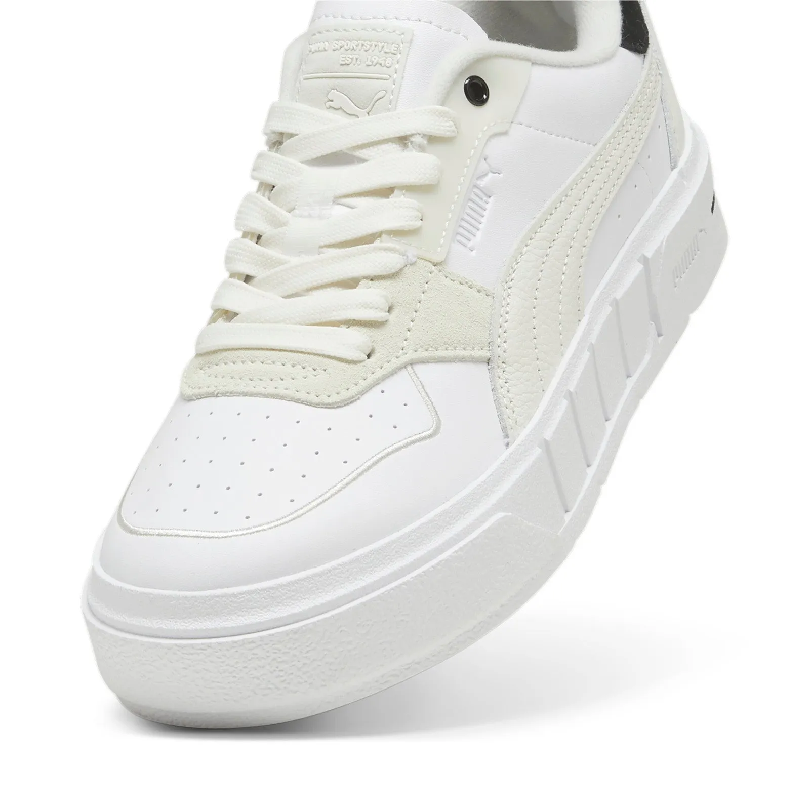 Puma Cali Court Pure Luxe 39527502 Womens White Lifestyle Sneakers Shoes