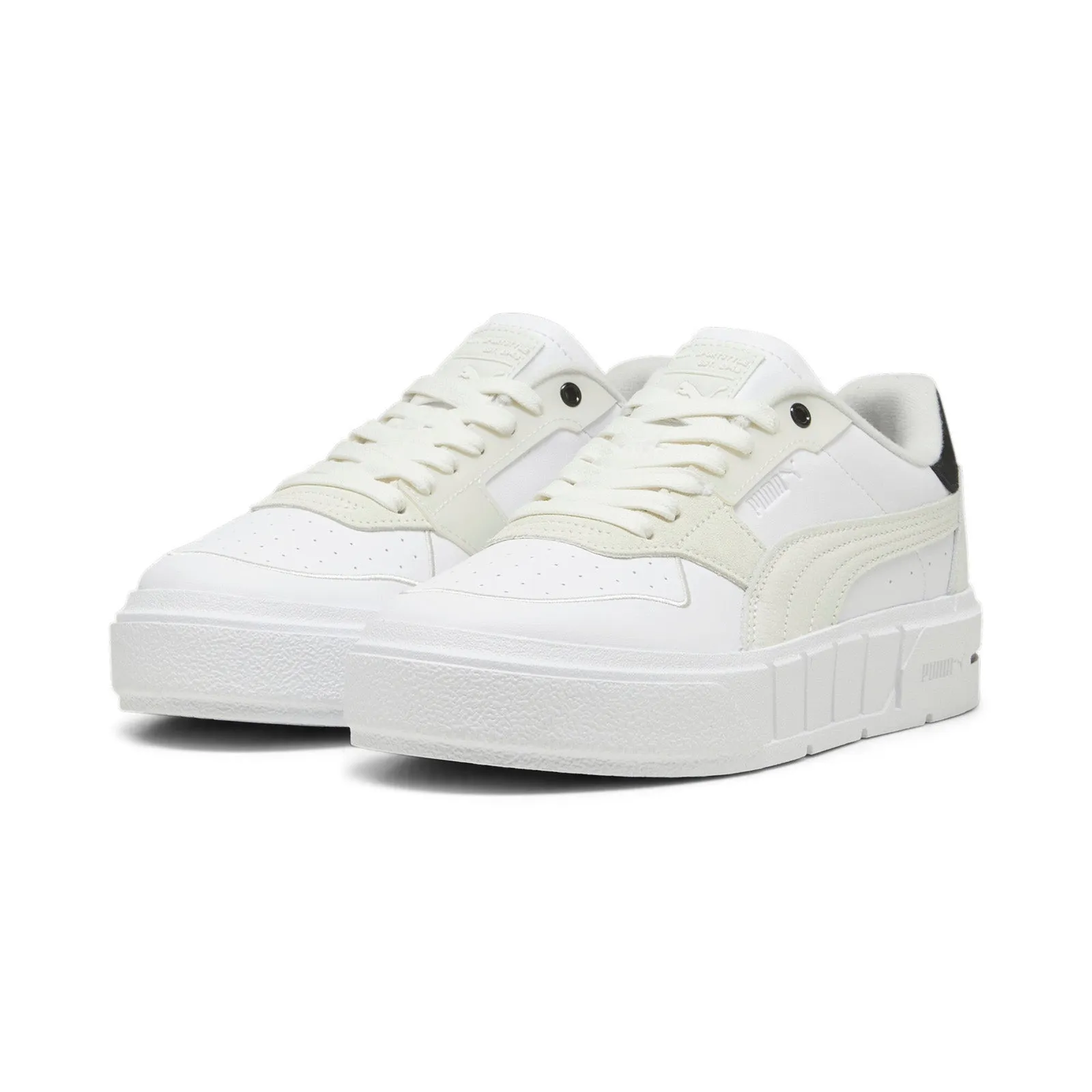 Puma Cali Court Pure Luxe 39527502 Womens White Lifestyle Sneakers Shoes