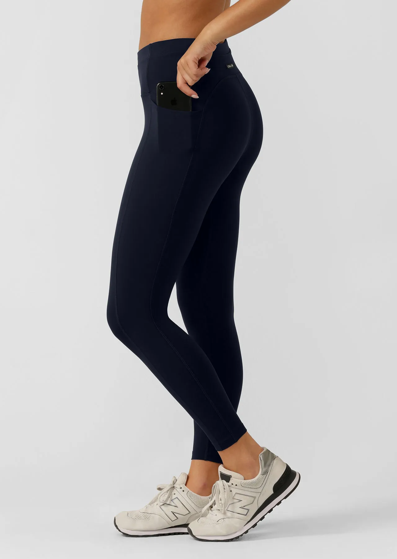 Reactive No Ride Phone Pocket Ankle Biter Leggings | Tights and Leggings | Lorna Jane Australia