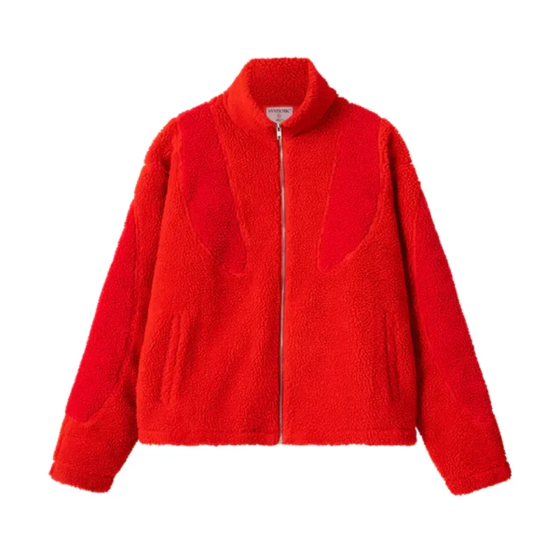 William Jacket Red Fleece Jacket