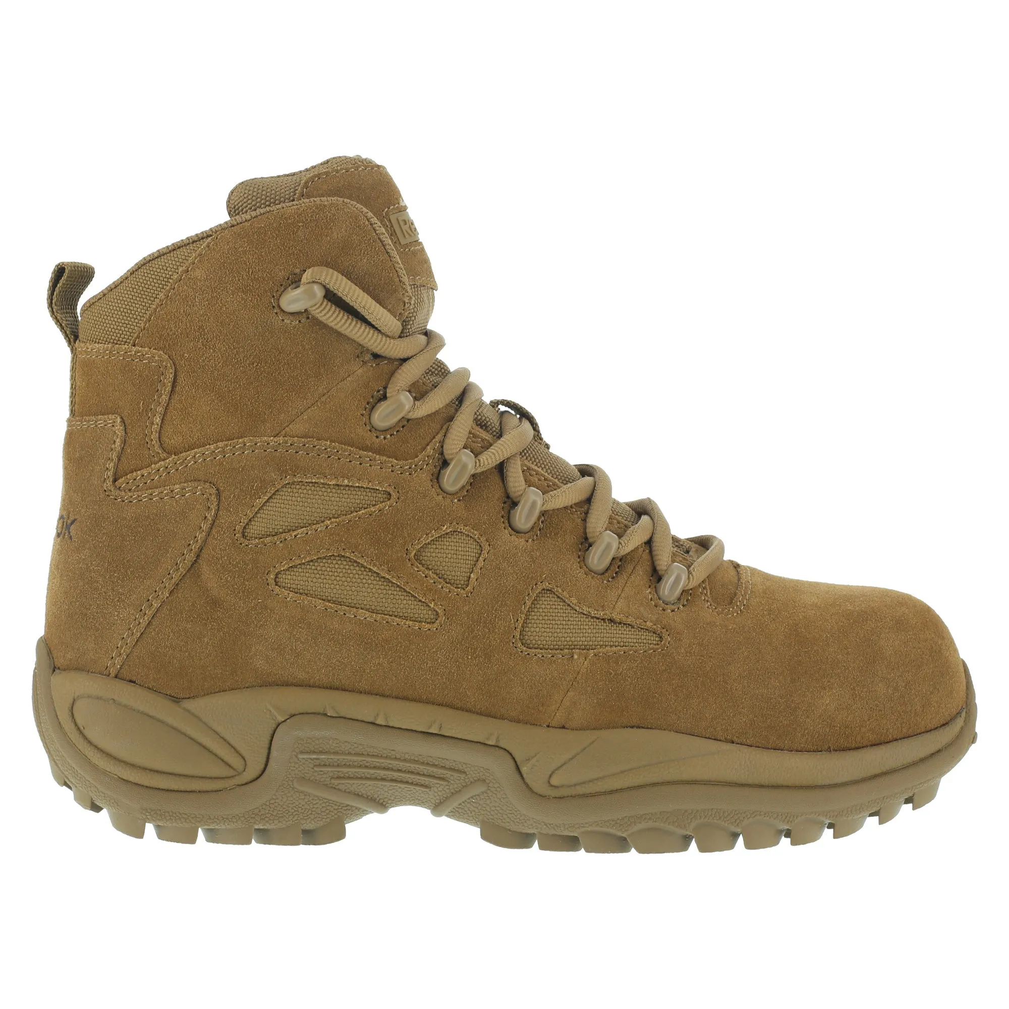 Reebok Men's Coyote Leather Military Boots - Stealth 6in CT.