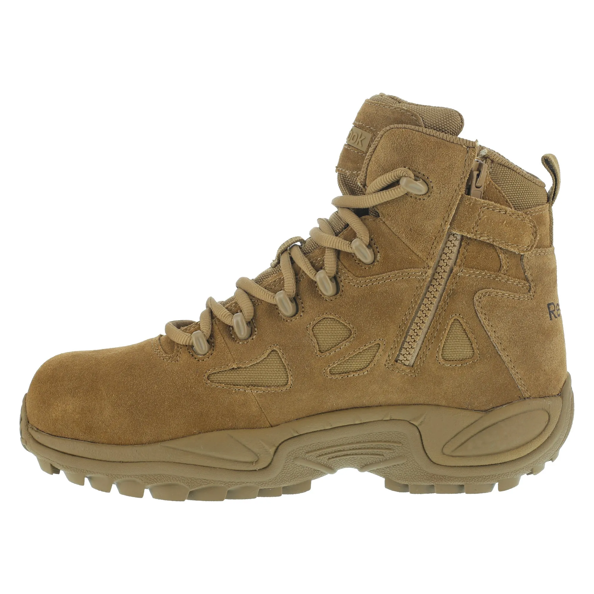 Reebok Men's Coyote Leather Military Boots - Stealth 6in CT.