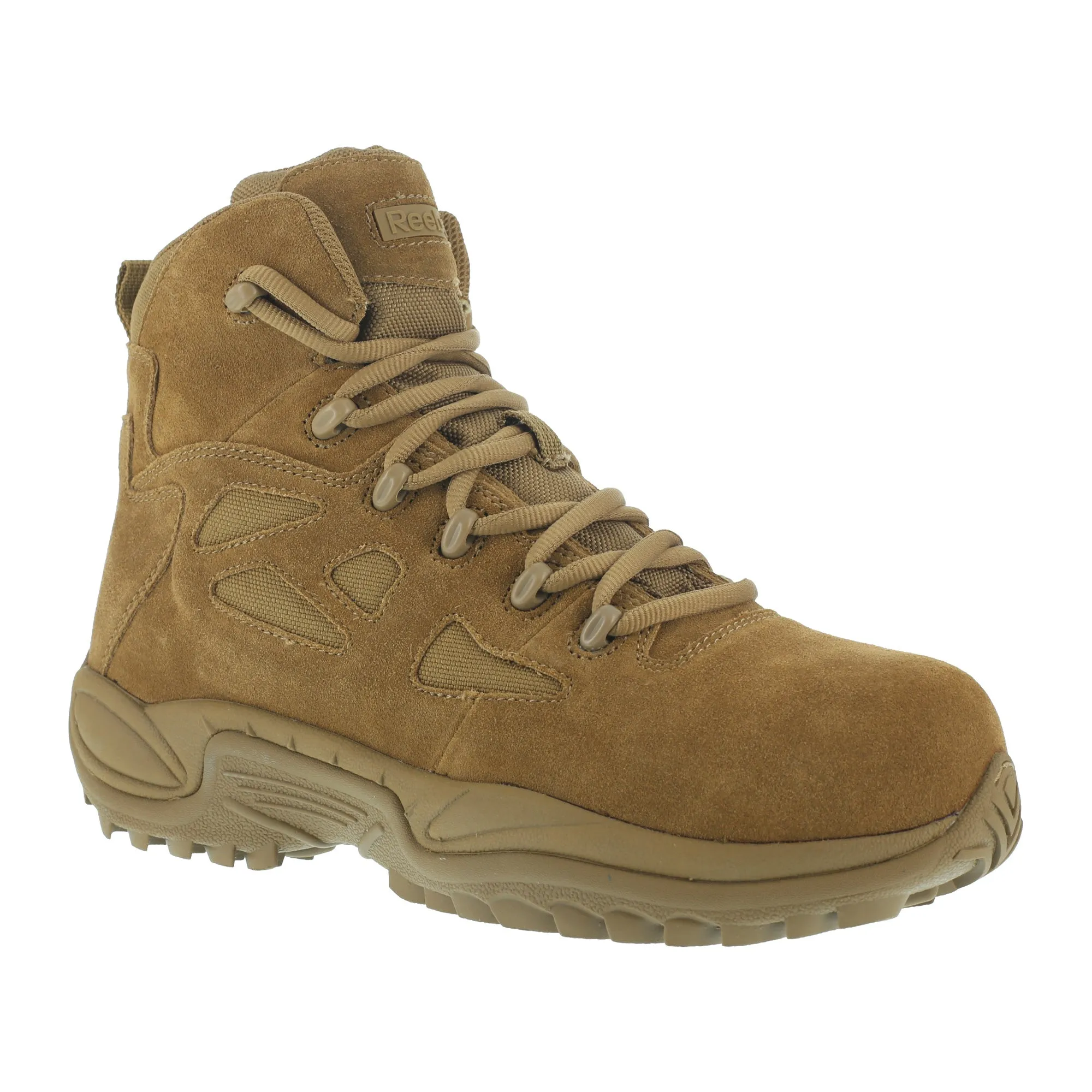 Reebok Men's Coyote Leather Military Boots - Stealth 6in CT.