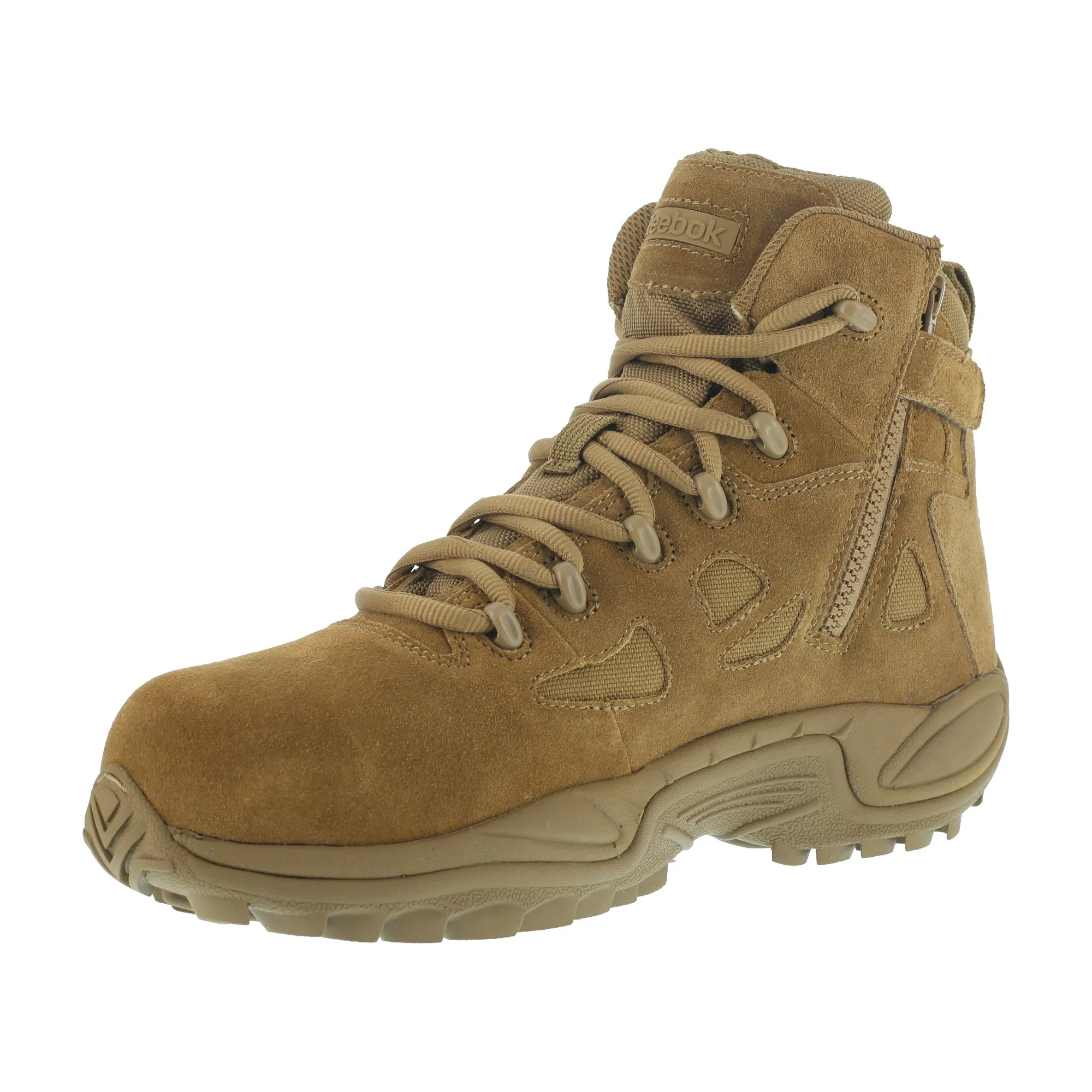 Reebok Men's Coyote Leather Military Boots - Stealth 6in CT.