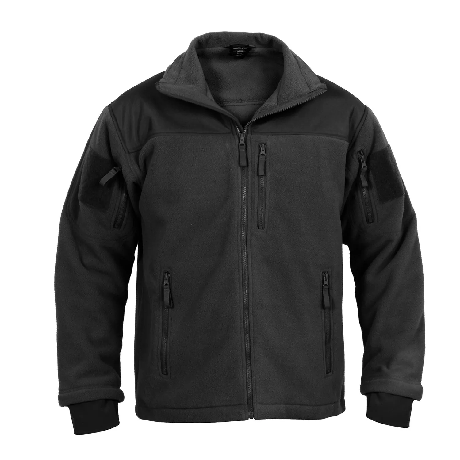 Rothco tactical fleece jacket sizes S to XL.