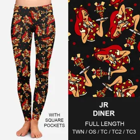 JR Diner Leggings w/ Pockets RTS