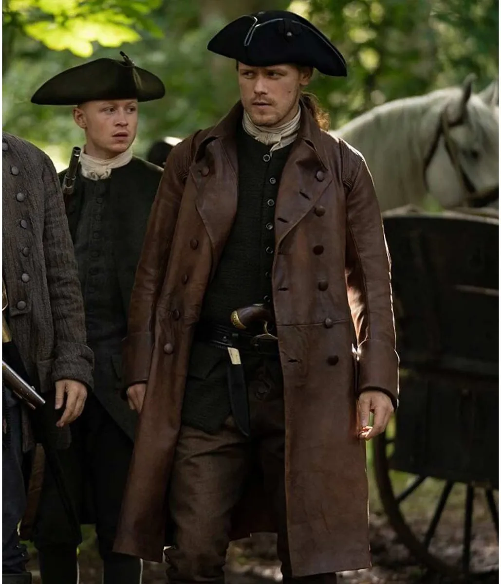 Sam Heughan Outlander Season 5 Trench Coat