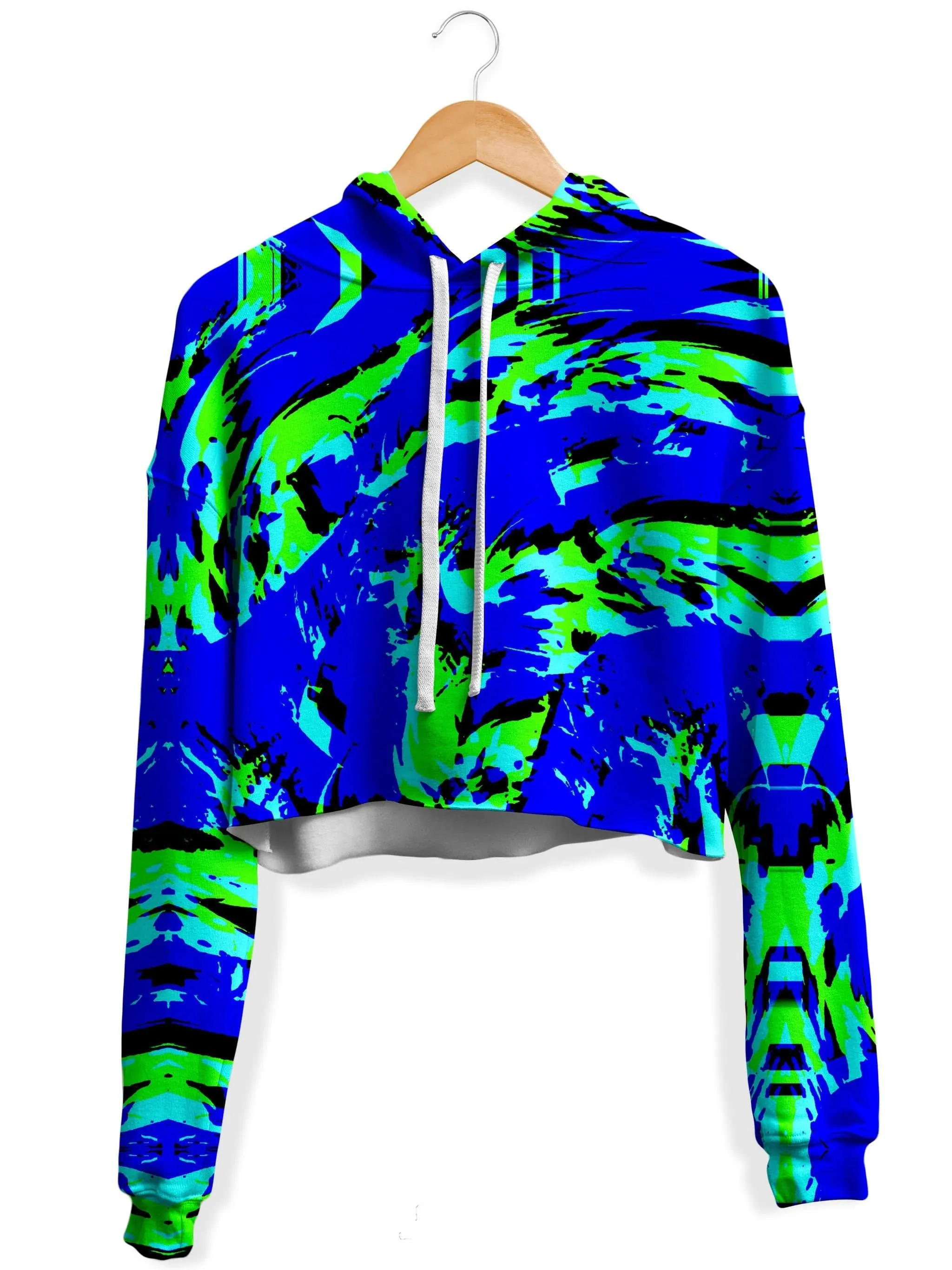 Ocean Splatter Festival Street Art Pullover Hoodie