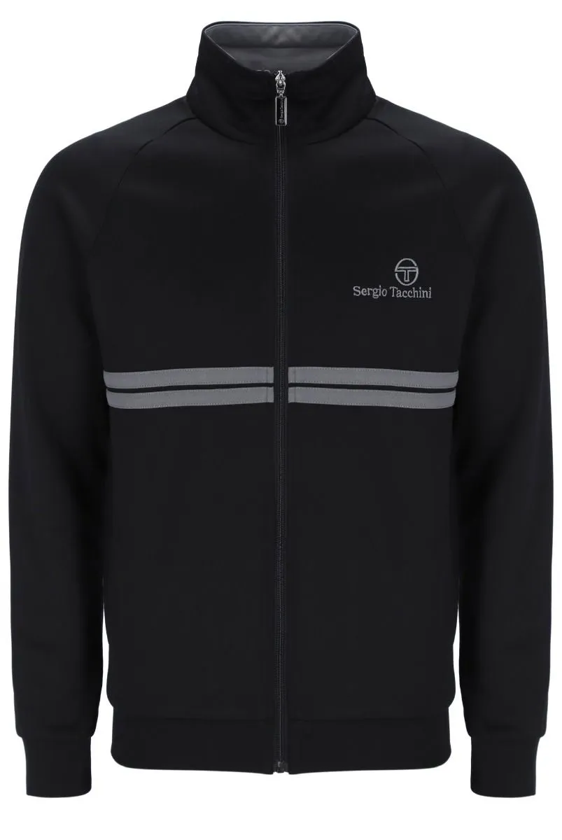 Sergio Tacchini Black Quite Shade New Dallas Track Jacket