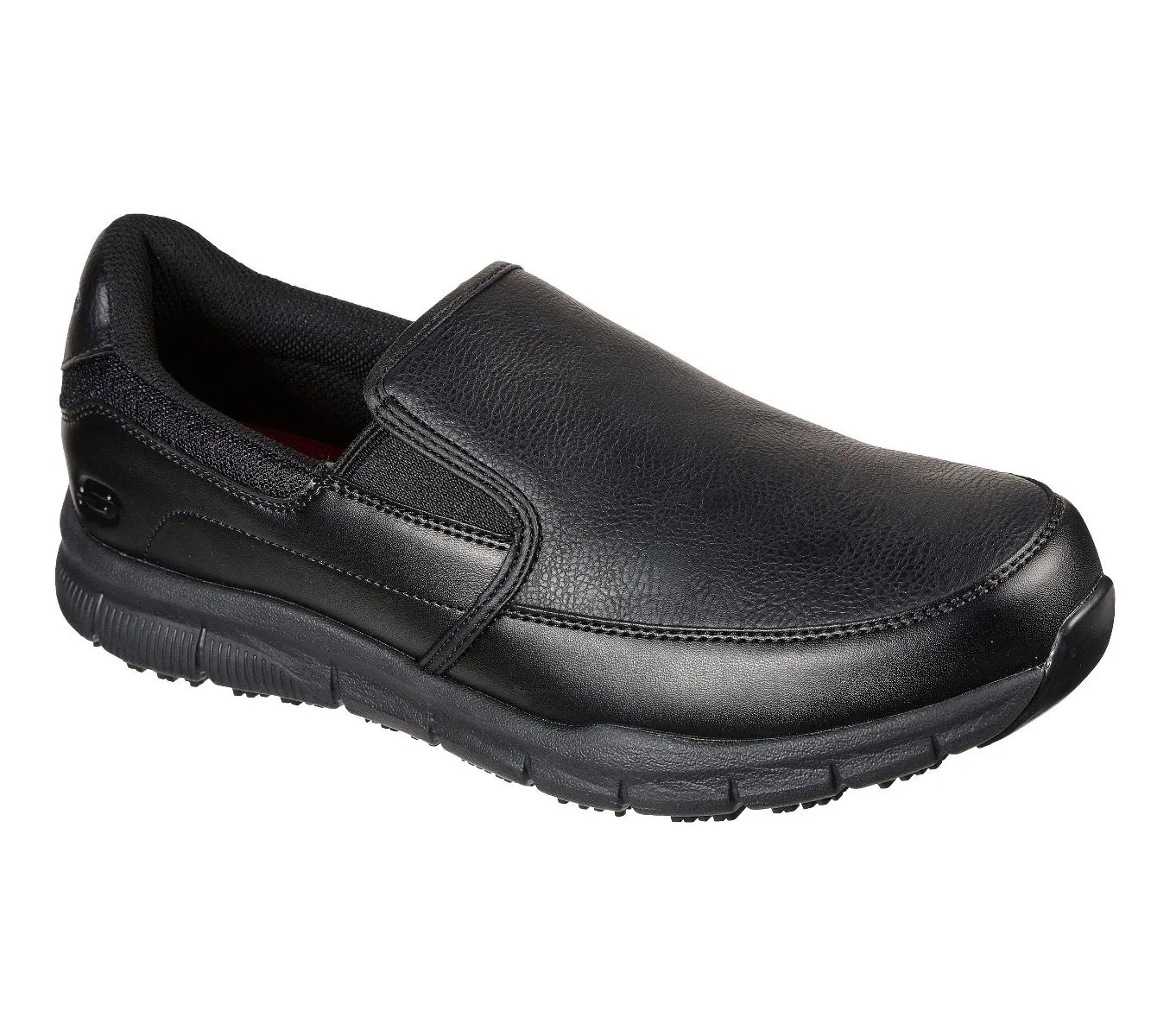 Skechers Nampa Groton Work Relaxed Black Shoes