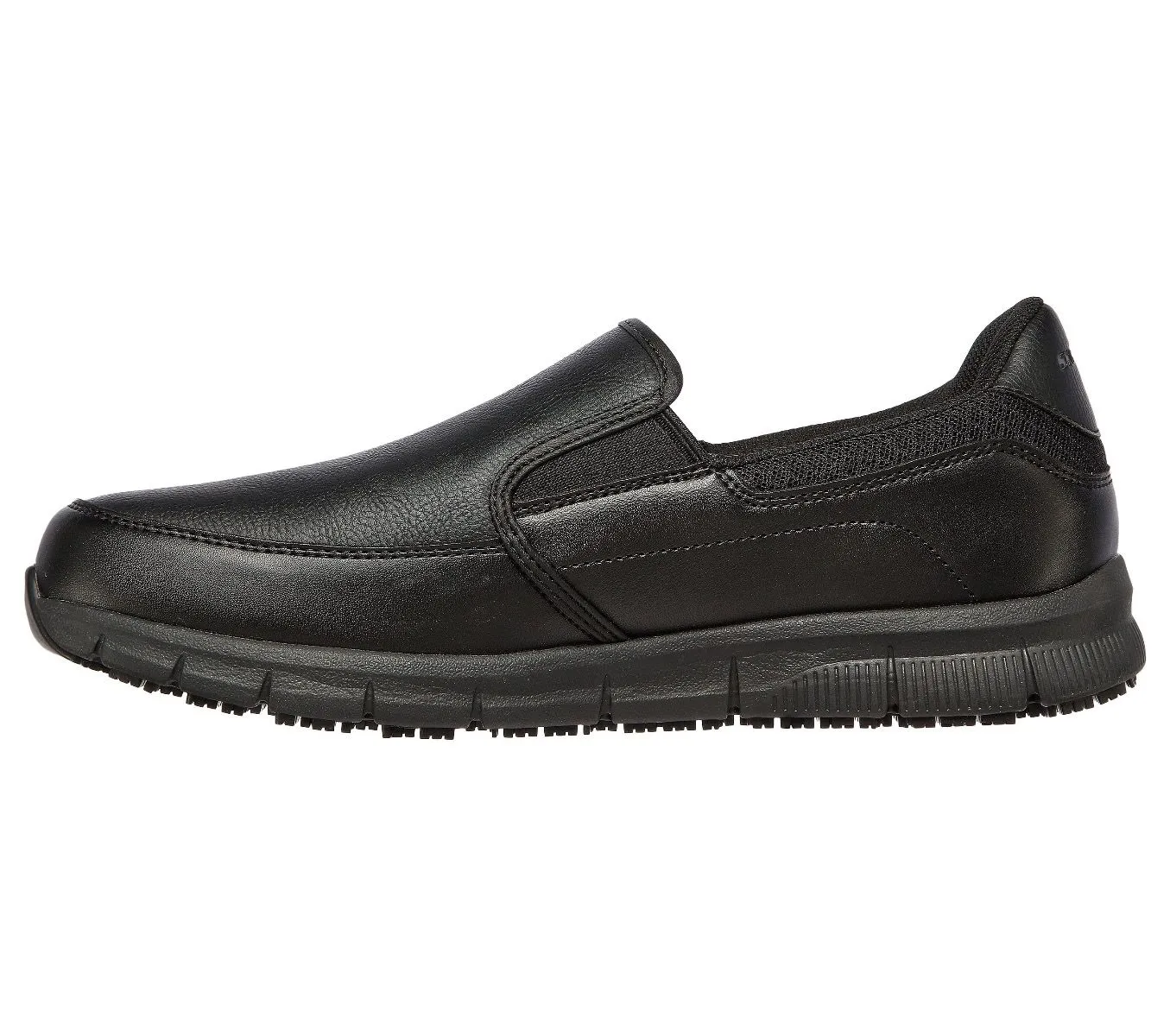 Skechers Nampa Groton Work Relaxed Black Shoes