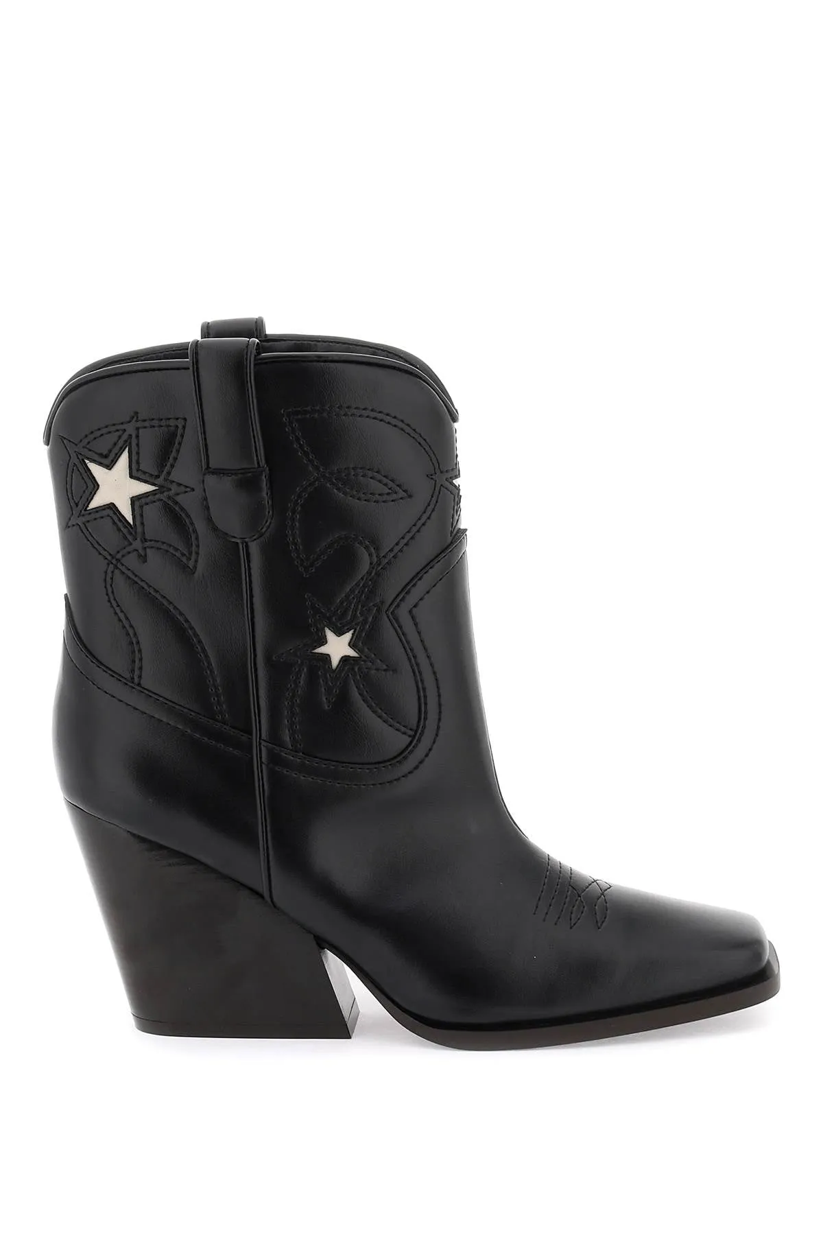 Stella McCartney black stone ankle boots with star embroidery - Results: 1-10 of about 328,000,000