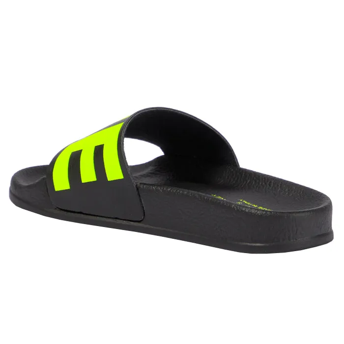 Stella McCartney Kids Logo Slide Sandals Black