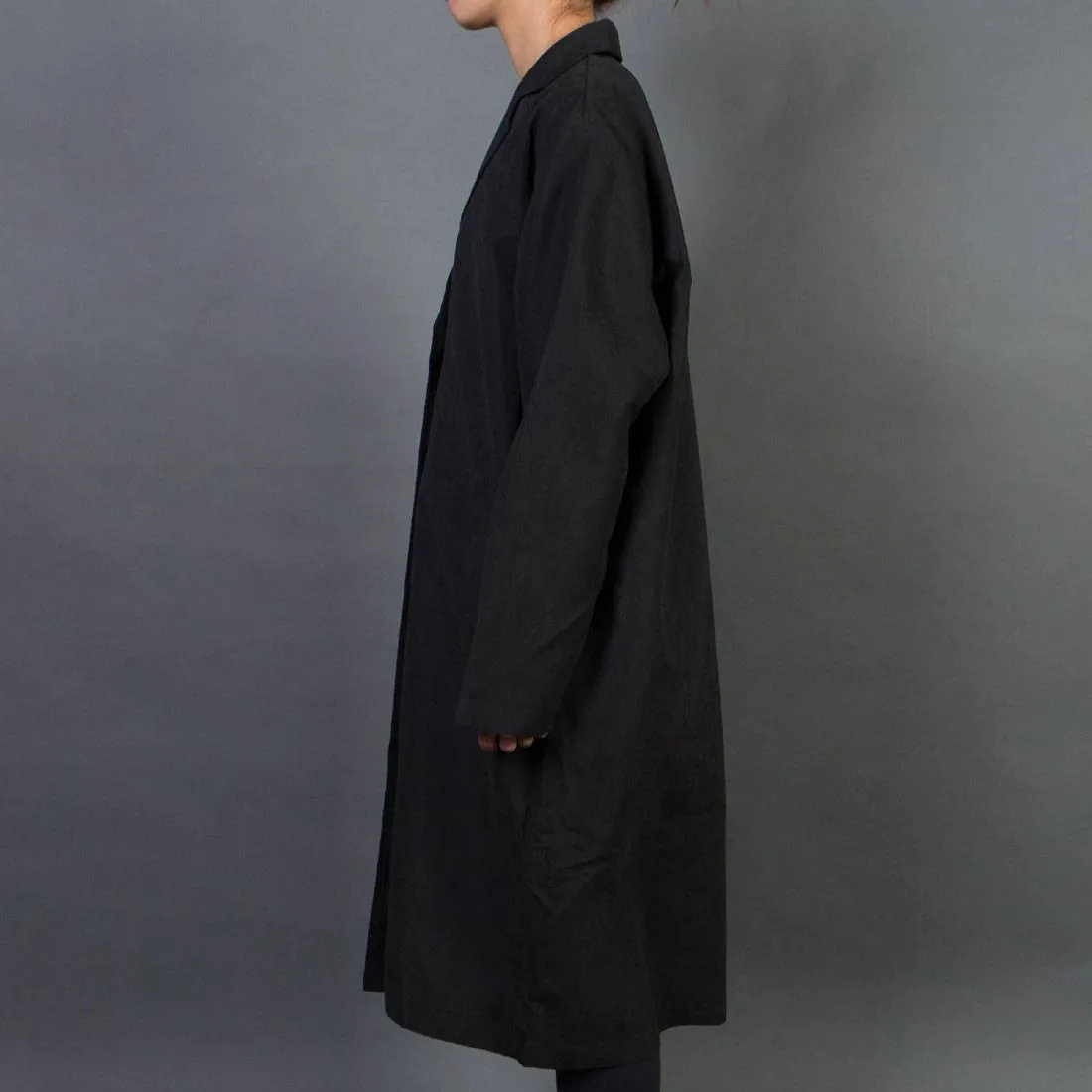 Stussy Women Pico Car Coat in Black