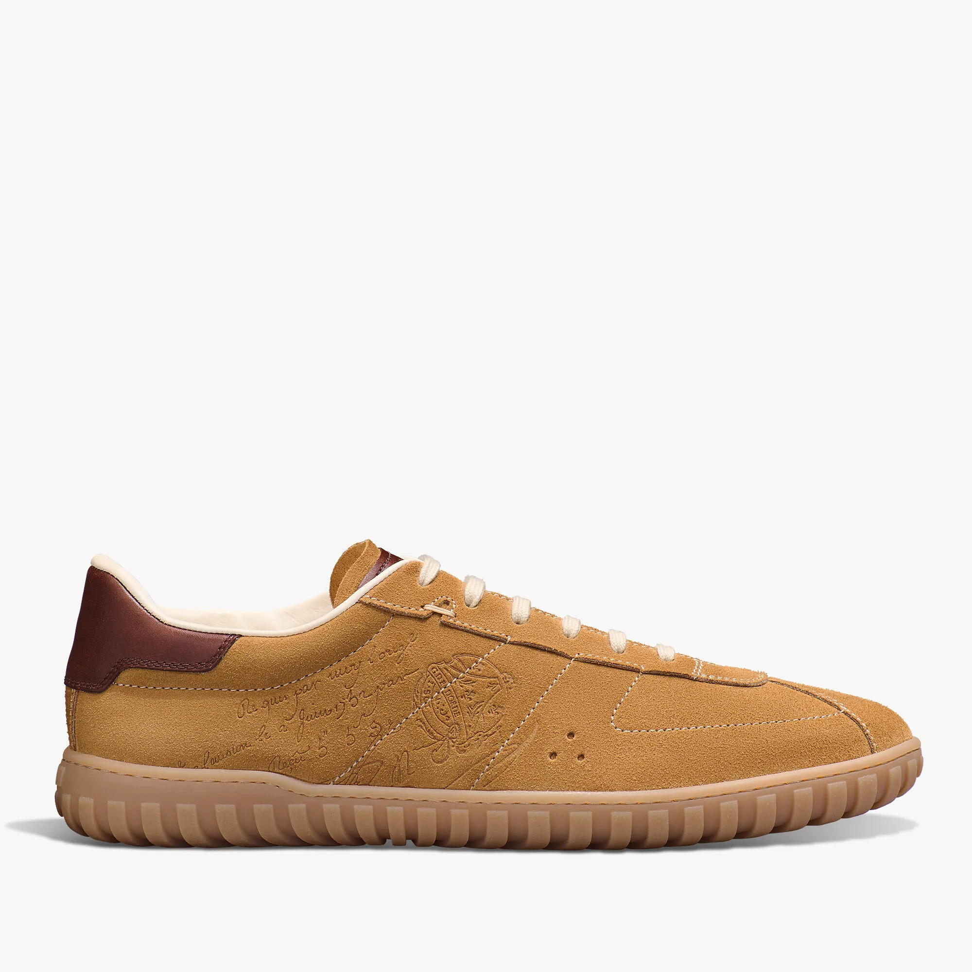 Suede Calf Sneaker Trainer