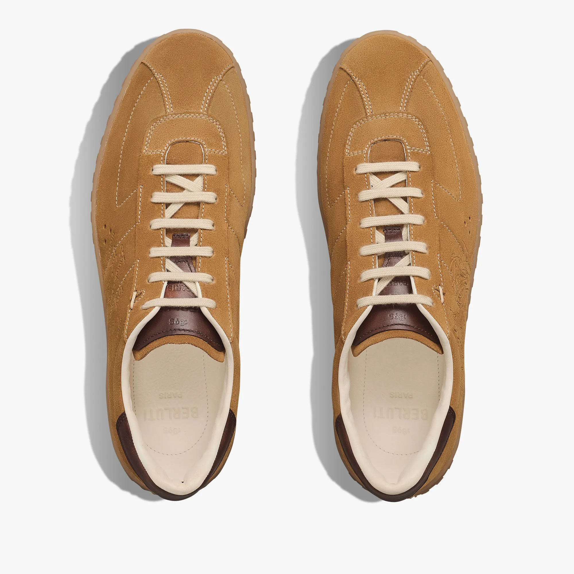 Suede Calf Sneaker Trainer