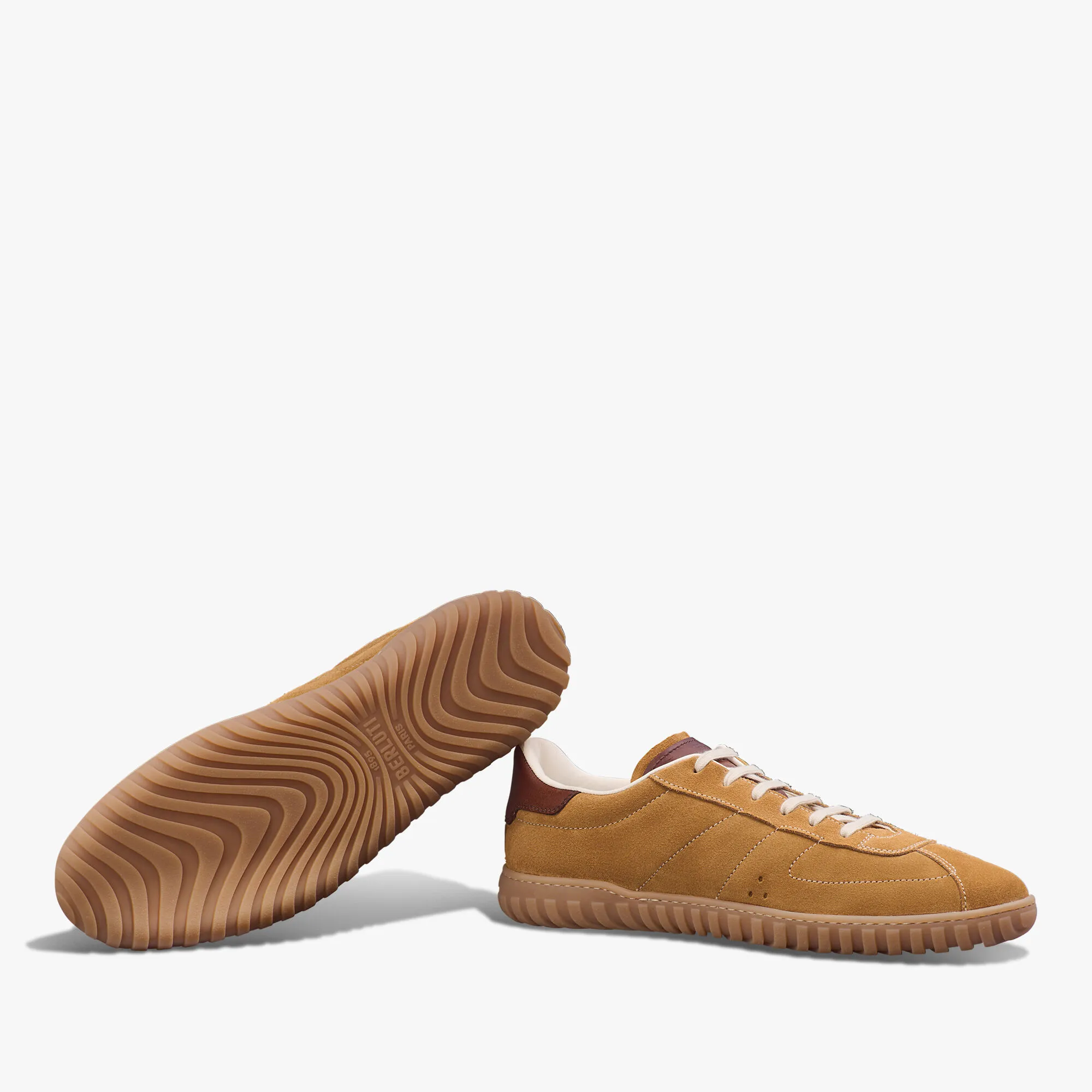 Suede Calf Sneaker Trainer