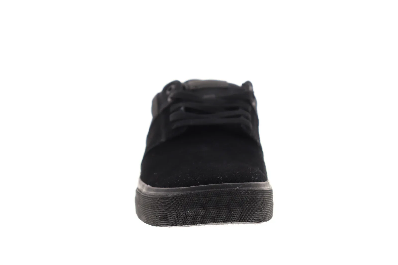 Supra Stacks Vulc II 08193 001 M Men's Black Suede Low Top Skate Sneakers Shoes