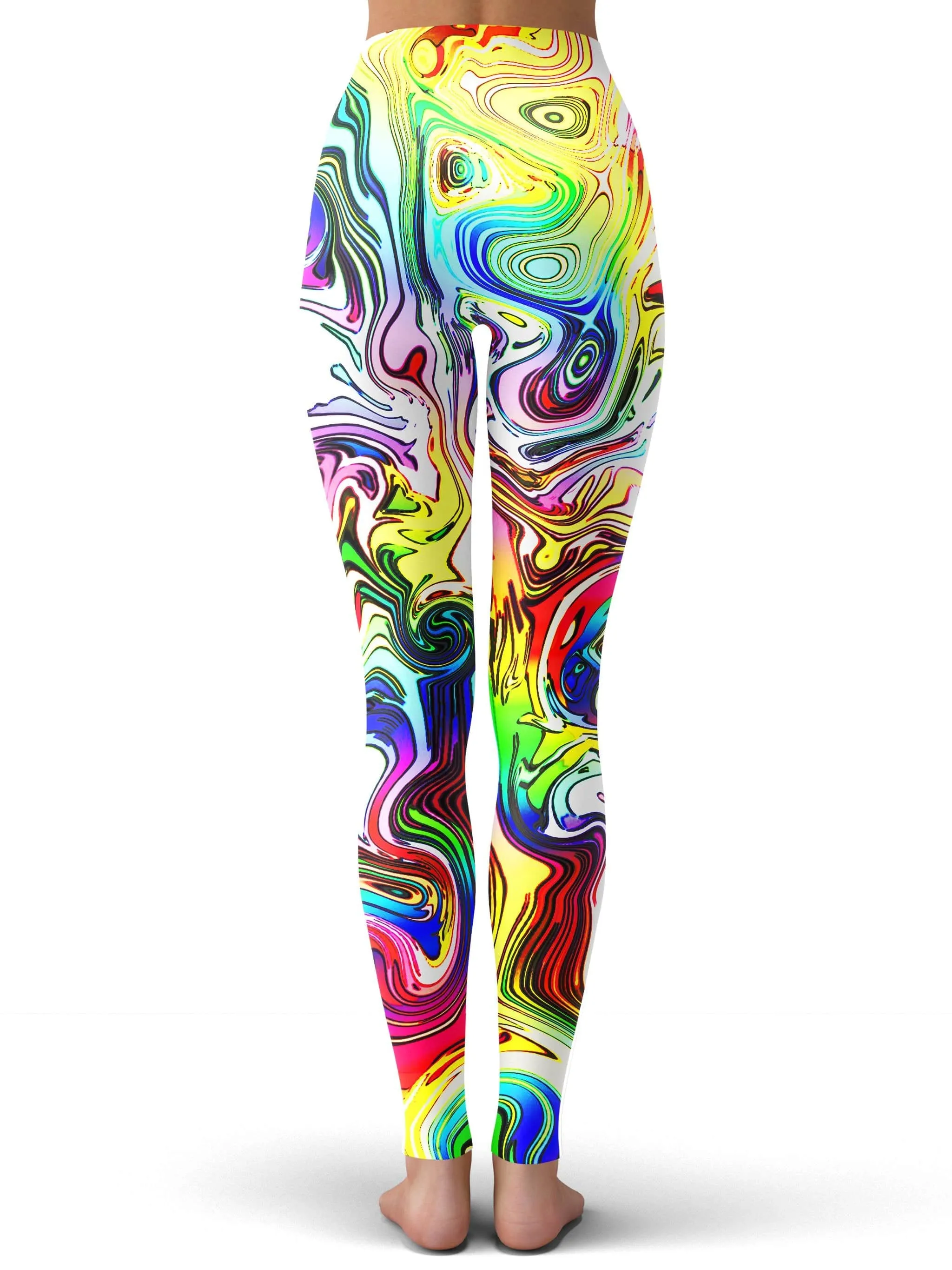 Swirly Pattern Leggings on Sale