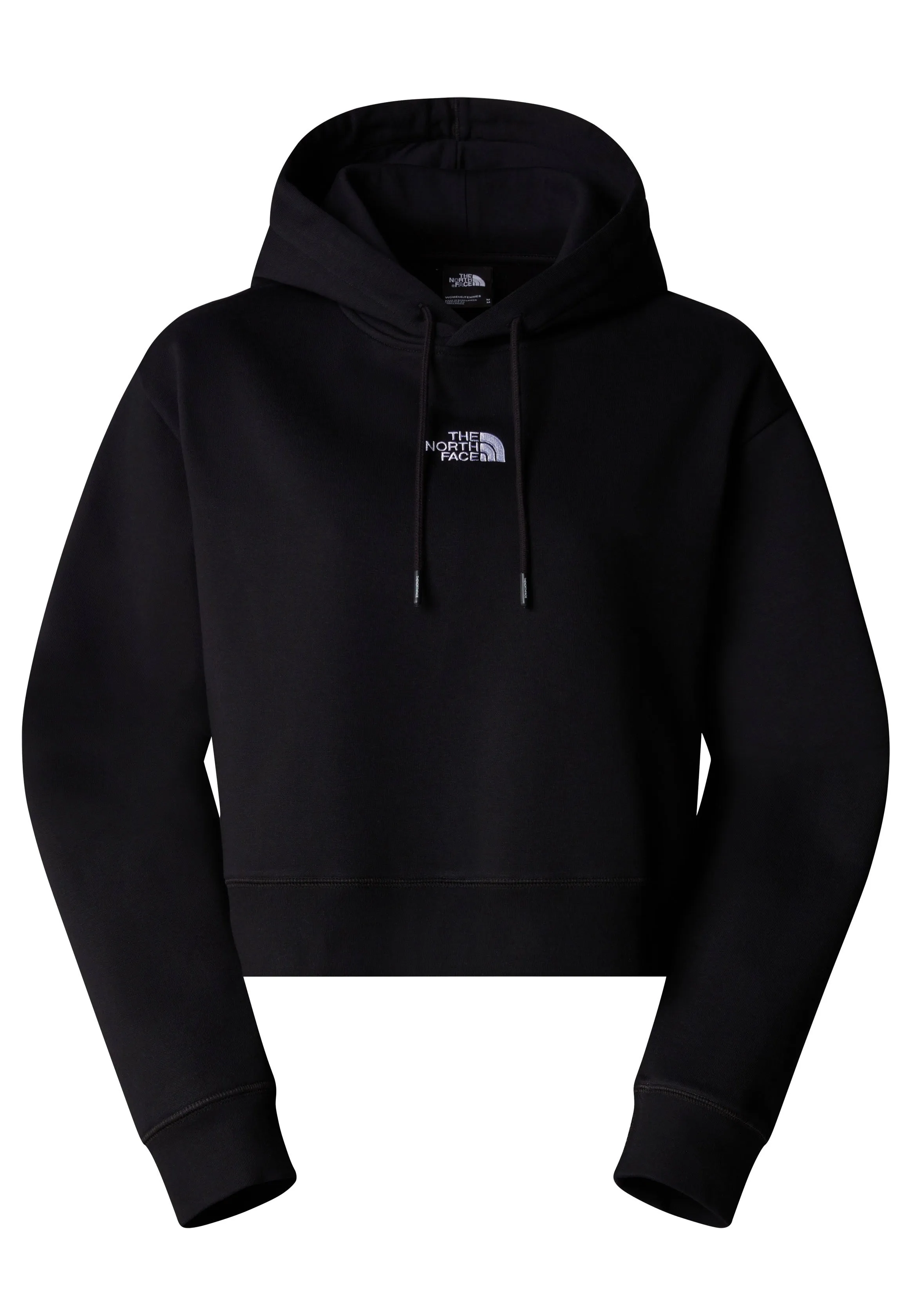 The North Face Essential Crop Hoodie in Tnf Black