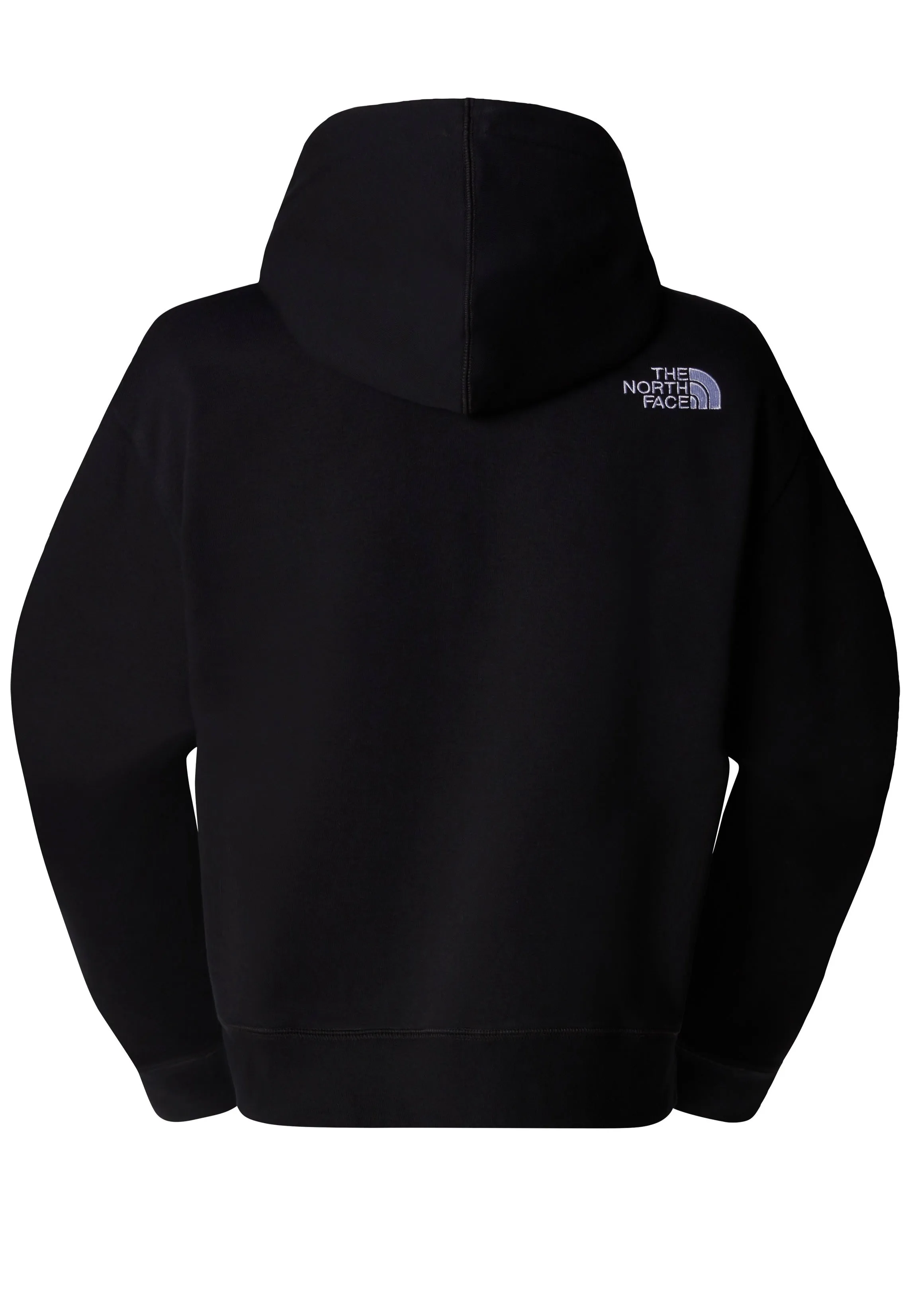 The North Face Essential Crop Hoodie in Tnf Black