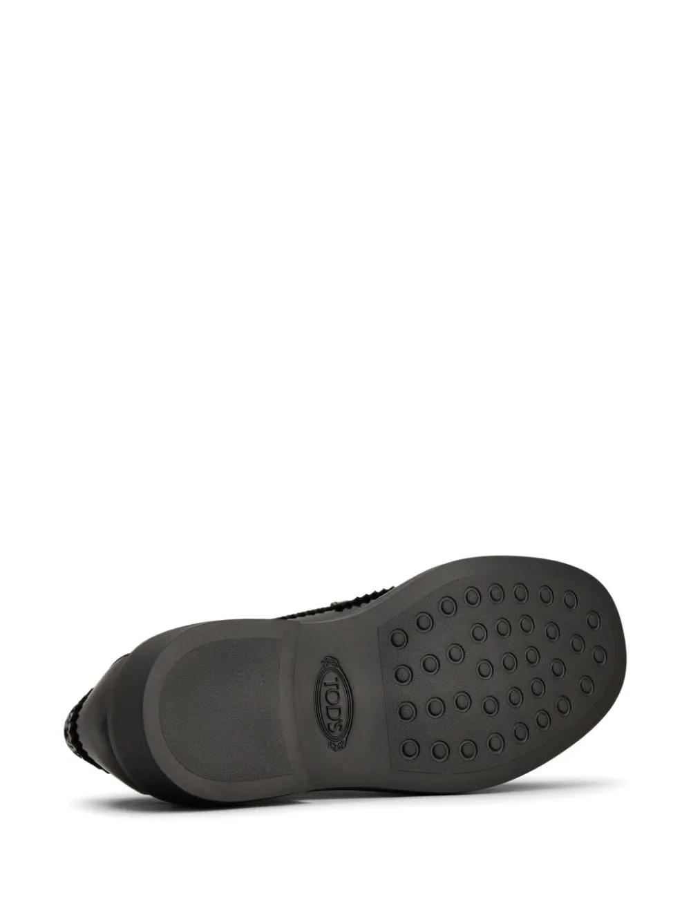 Flat Shoes in Black by Tod's