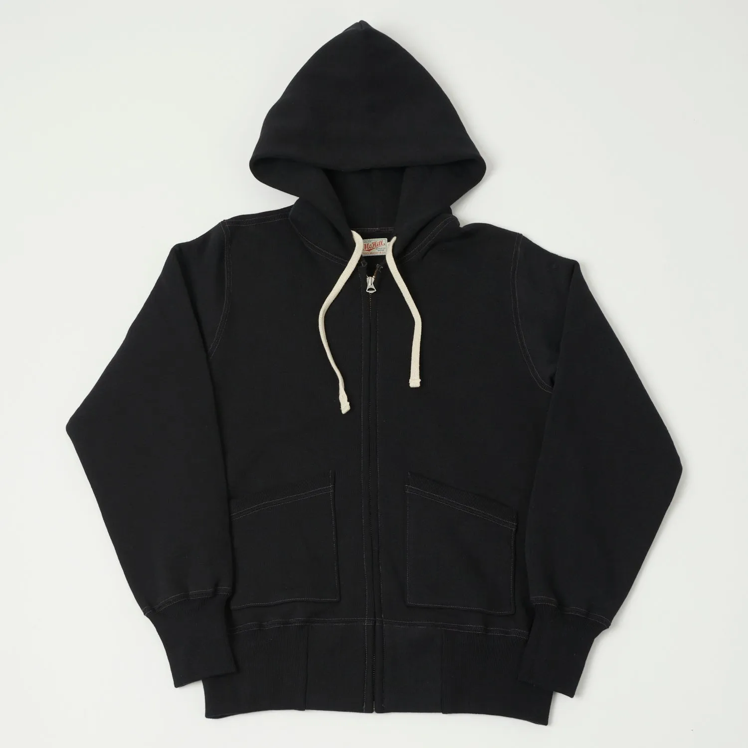 TOYS McCOY 'McHill' Zip Hoodie in Black