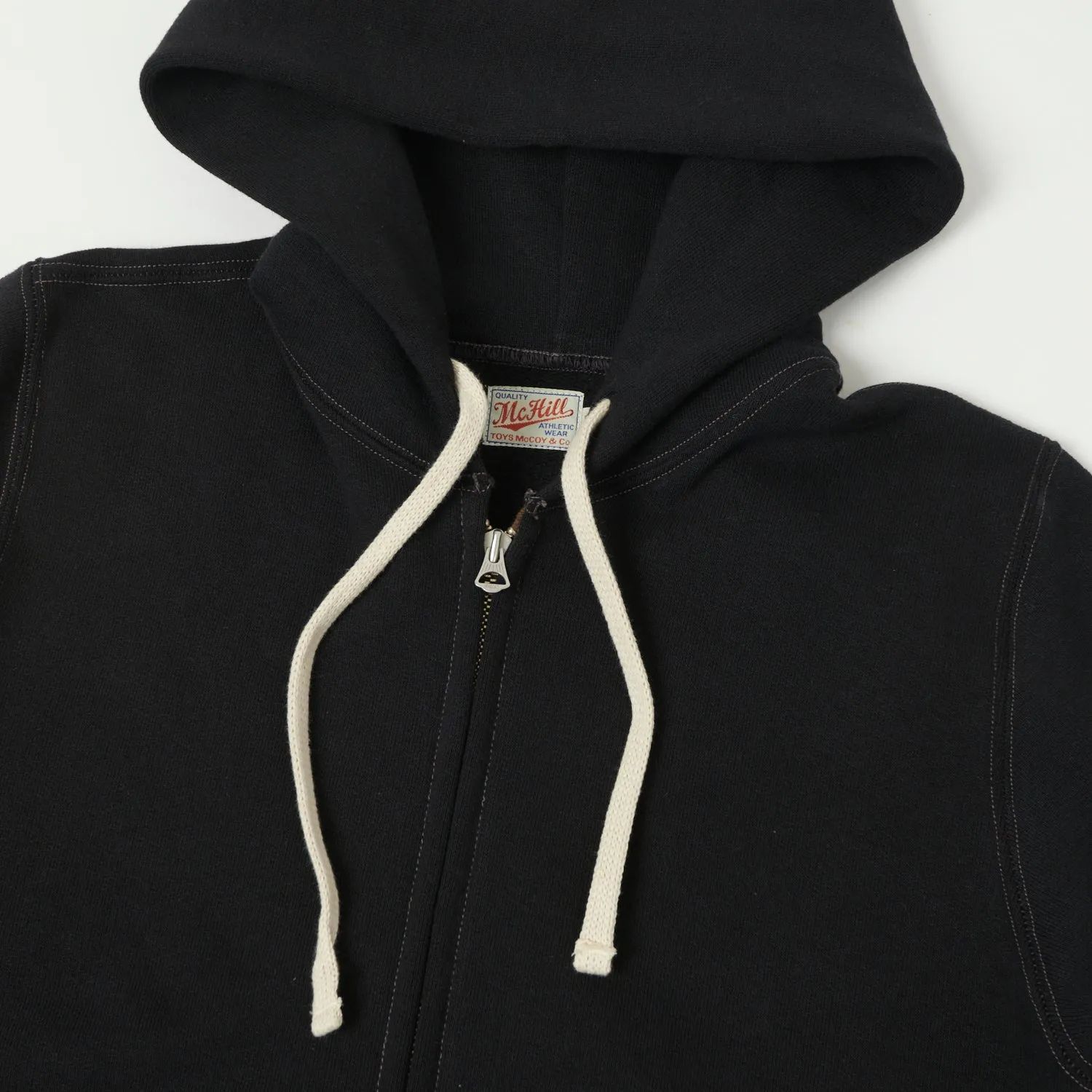 TOYS McCOY 'McHill' Zip Hoodie in Black