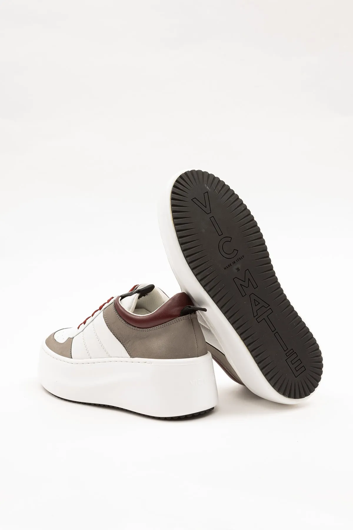 Vic Matie Leather Sneaker Shoes