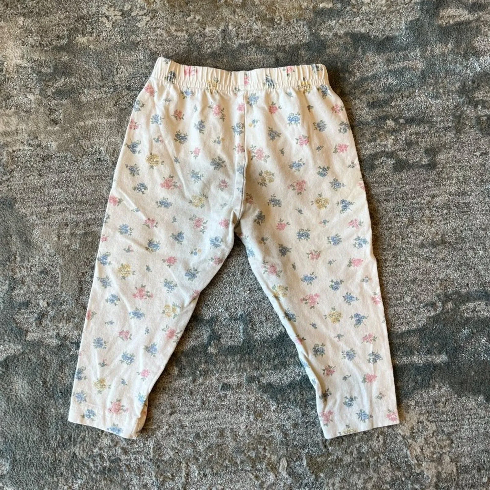 Vintage Floral SWAT Leggings 24 Months USA