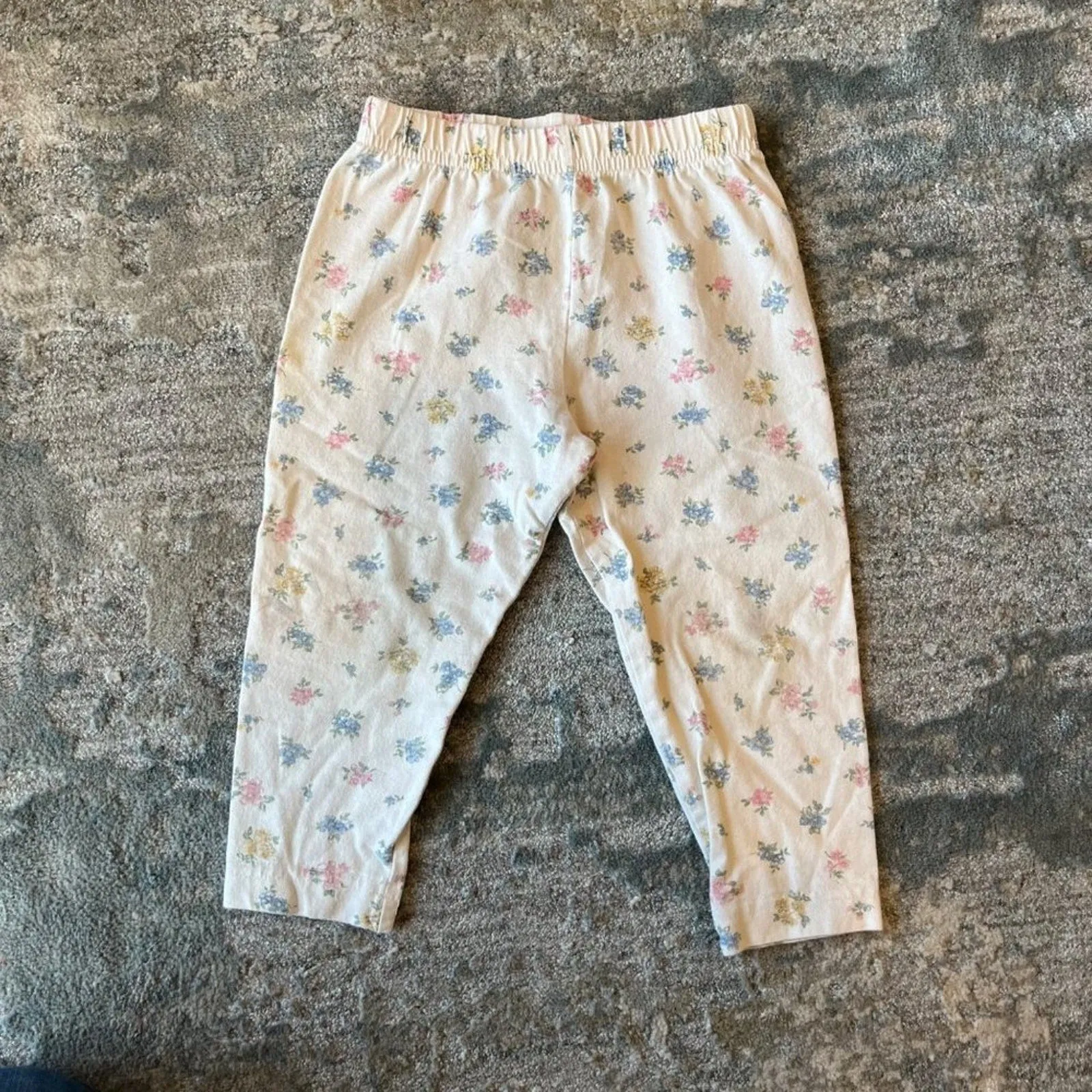 Vintage Floral SWAT Leggings 24 Months USA