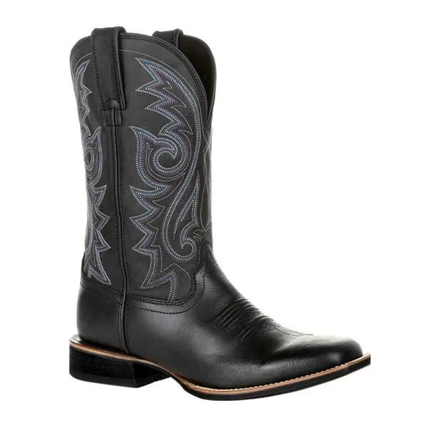 Vintage Men's Embroidered Tall Boots - Style 07733035W