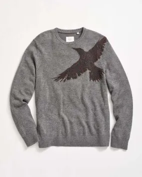 Warm Grey Melange Yellowhammer Sweater