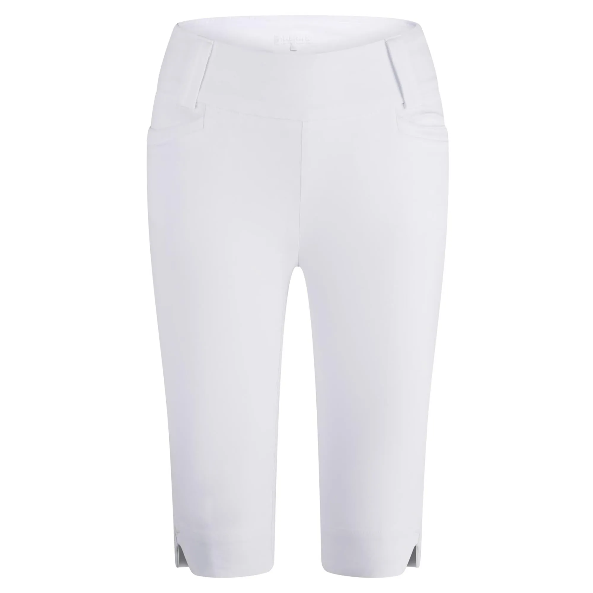 White Swing Out Sister Bermuda Golf Shorts