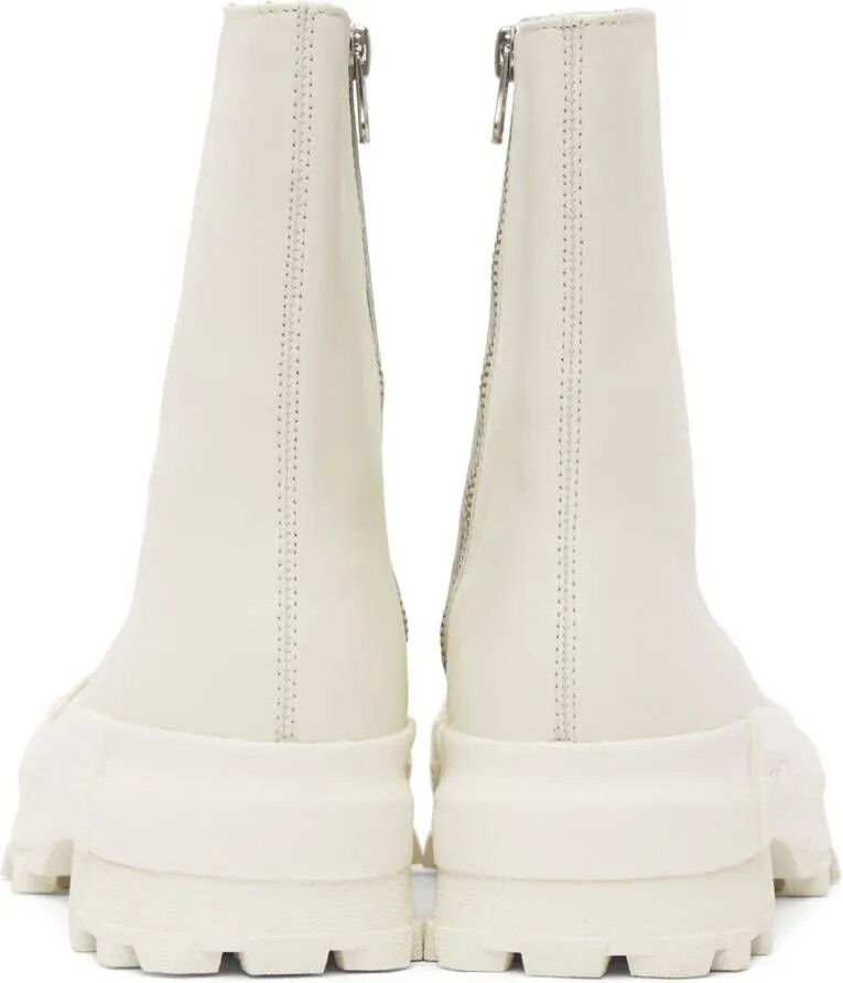 White Traktori Boots,