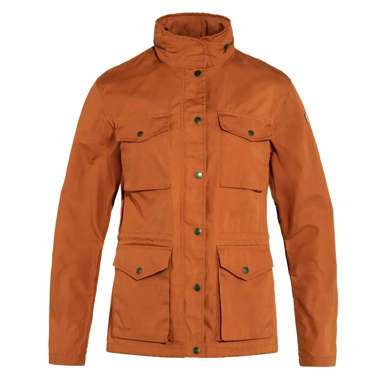 Women's Fjallraven Raven Jacket Terracotta Brown