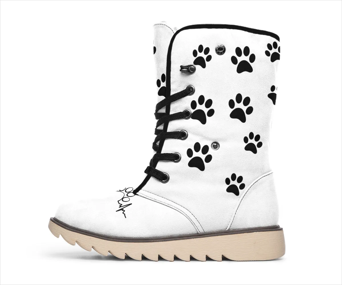 Women's Paw Prints Polar Boots - Results: Women's Winter Boots with Paw Prints