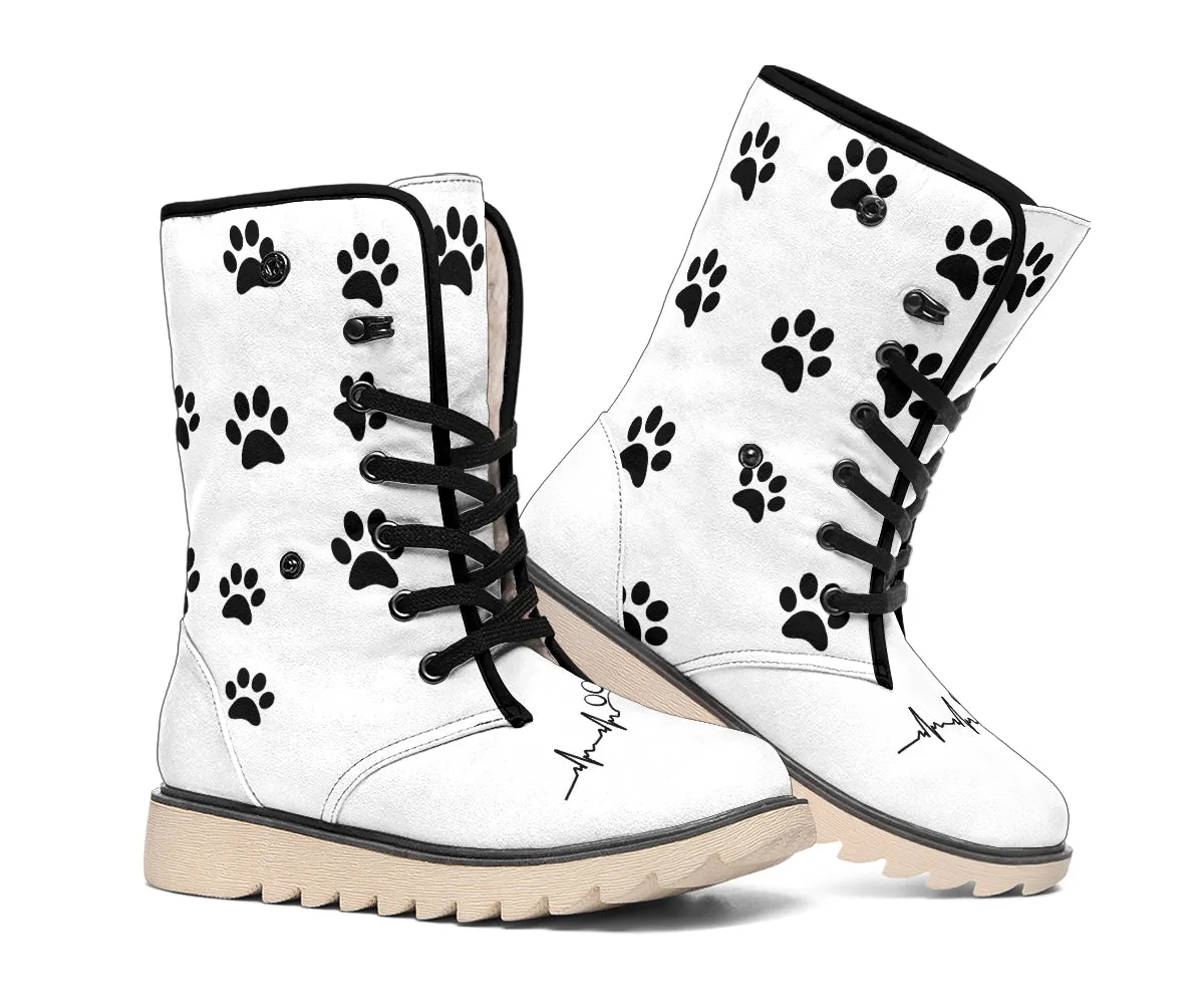 Women's Paw Prints Polar Boots - Results: Women's Winter Boots with Paw Prints