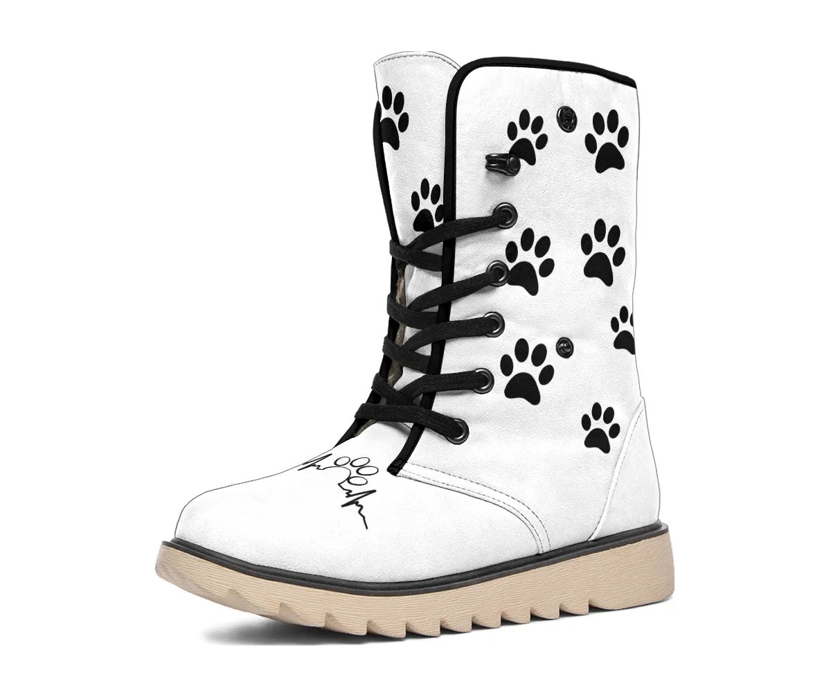 Women's Paw Prints Polar Boots - Results: Women's Winter Boots with Paw Prints