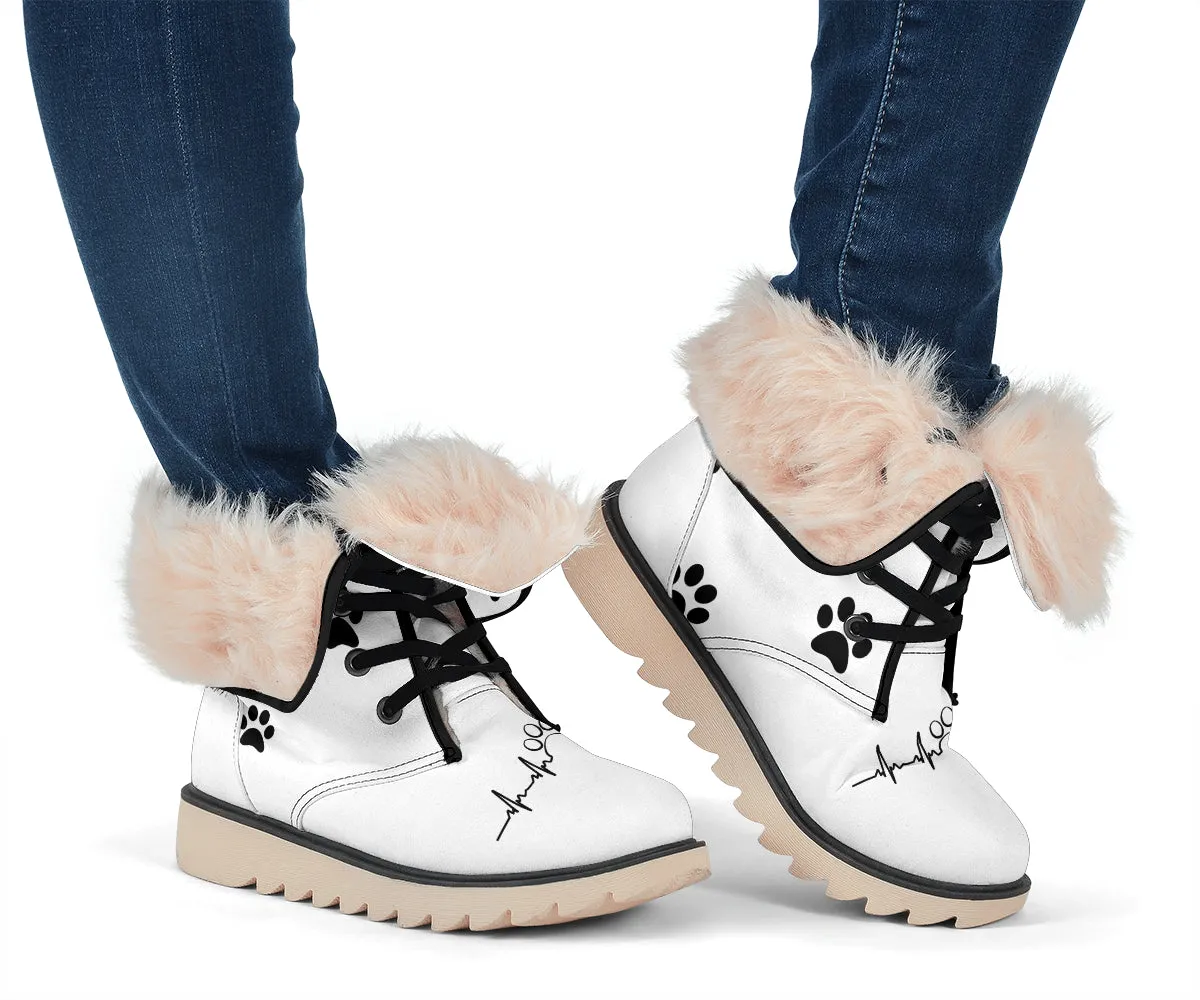 Women's Paw Prints Polar Boots - Results: Women's Winter Boots with Paw Prints